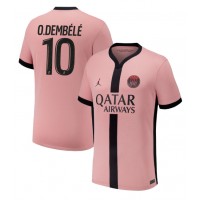 Dres Paris Saint-Germain Ousmane Dembele #10 Tretina 2024-25 Krátky Rukáv